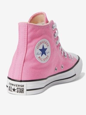 Converse Chuck Taylor All Star High Top Pink Canvas Sneakers Size 2